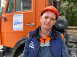 Человек труда - Вторушин Сергей из цеха «Водопроводная сеть».